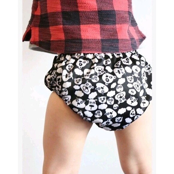 Charlie Banana Swim Diapers Training Pants Boys Size XL Blue White Bear - Picture 1 of 7